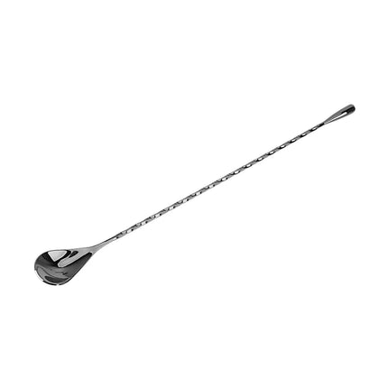 Stir Spoon Mixing Cocktail Spoon 30/40cm Stainless Steel Bartender Tools Bar Teadrop Spoon Bar Tool Spiral Pattern