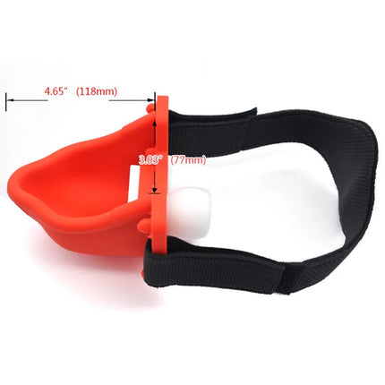 2021 4pcs Silicone Piss Urinal Bite Plug Mouth Gag Ball Bondage Fetish Harness Slave BDSM Adult Games Sex Toys For Women Man