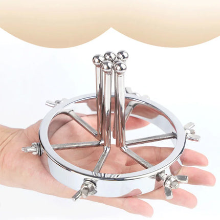 Extreme Anal Vaginal Dilator Vaginal Speculum Mirror Adult Metal Anus Pussy Dilator Anal SM Toys For Woman Man Butt Expansion