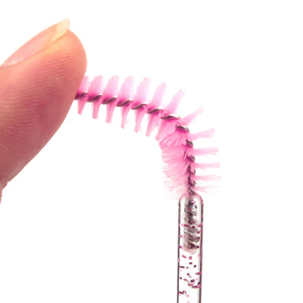 5/50/100 Pcs Eyelashes Extension Brushes Eyebrow Brush False Lashes Tools Mascara Wands Applicator Spoolers Lashes Makeup Tool