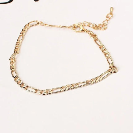 New Personalized Butterfly Pendant Anklet Summer Beach Leg Chain Handcrafted Anklet Gold And Silver Headwear Wholesale And Retai