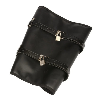 Pu Leather Handcuff Anklecuffs Leg Bondage Bdsm Adjustable Strap Bondage Restraint Slave Femdom Sm Games Sexs Toy For Woman