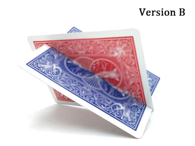 Cut & Restored Card magic sclitaire crossing Magic Tricks Mentalism Illusions Close up Magic Prediction Funny props gimmicks