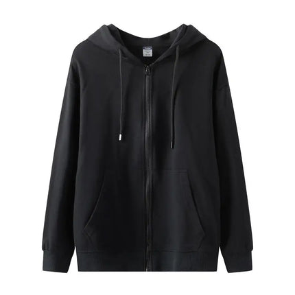 Customize Oversize Hoodie High Quality Zip Up Hoodie Women's Sweatshirt Woman Clothes Sportwear Men's Top Cotton Tracksuit