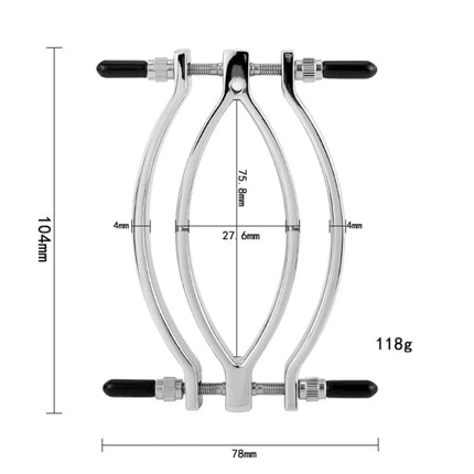 SM Electric Shock Vaginal Stimulator Labial Strap Clip G-Spot Clitoris Stimulator Adult Sex Toys For Women BDSM Bondage Products
