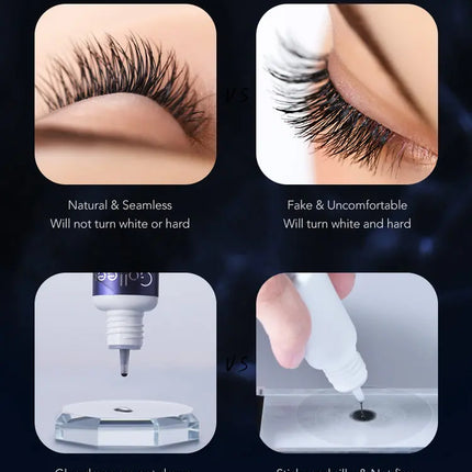 Gollee Primer Super Bonder Glue Remover Fast Drying False Eye Lash Extension Glue Anti-Allergy Cleaner Mascara Raincoat