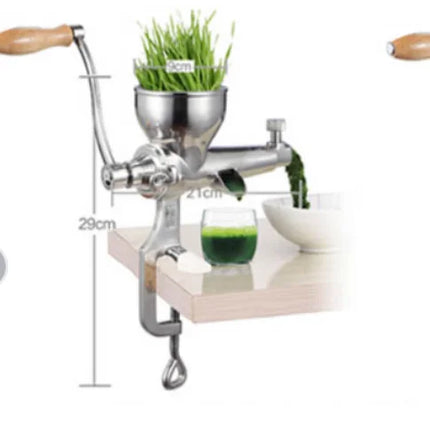 Stainless Steel wheatgrass juicer Auger Slow squeezer Fruit Wheat Grass Vegetable orange juice press extractor