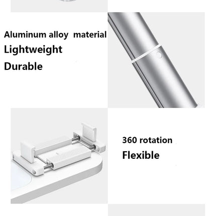 Phone Holder Lampe Selfie Fill Light Support Portable Pour Stand Telephone Voiture Fone Bluetooth Camera Lamparas Led Lamp Luz