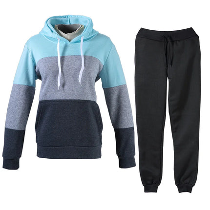Men's and women's spring fleece sportswear men's and women's casual hoodies couple suit jogging fashion pullover black S-3XL