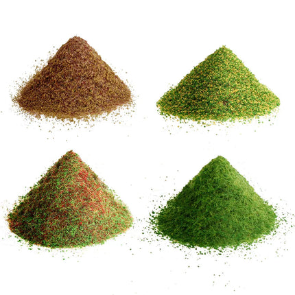 10G Static Grass Model Terrain Simulation Ground Powder Foliage for Railway Train Wargame Landscape Scenery Diorama Accessories