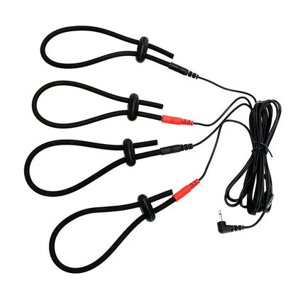 Electro Shock Penis Ring Bdsm Strong Electric Stimulate Therapy Massager Pad Penis Extender Enlargement Sex Toy Male Masturbator
