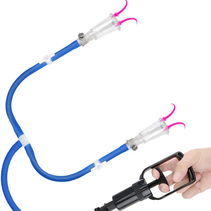 Hand Held Vacuum Pumps Clitoris Stiumulator Nipple Enhancement Breast Enlarger Sucking Massager Sex Toys For Woman Erotic Shop