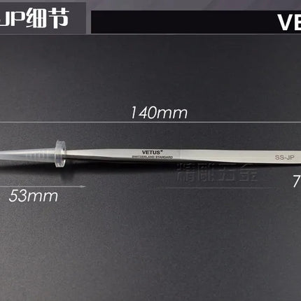 100% Original VETUS JP Series Premium Tweezers for Eyelash Extensions Anti-static Hyperfine High Precision Makeup Pinzas