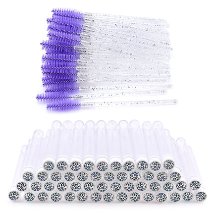 New Reusable Eyelash Brush Tube for Eyelash Extension Replaceable Eyebrow Brush Applicator Lash Mascara Wands Makeup Tools