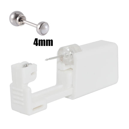 1PC 316L Surgical Steel Ear Stud Disposable Sterile Piercing Stud with Safe Ball Buckle Set Piercing Gun Body Piercing Jewelry