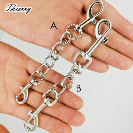 Thierry Double-end Metal hook chain for Restraint Bondage handcuffs Convenient Connection Lock adult sex toys sex game Accessory