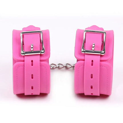 BDSM Bondage Silicone Ankle Hand Cuffs Feet Fetish Handcuffs Sex Toys For Couples Adult Games Erotic Slave Wrist Restraints