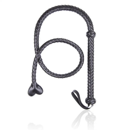 4fts heart Snake whip Sex Toys Spanking Paddle PU Leather Flirt Toys Handle Riding Crop Adult Sexy Products for Couples
