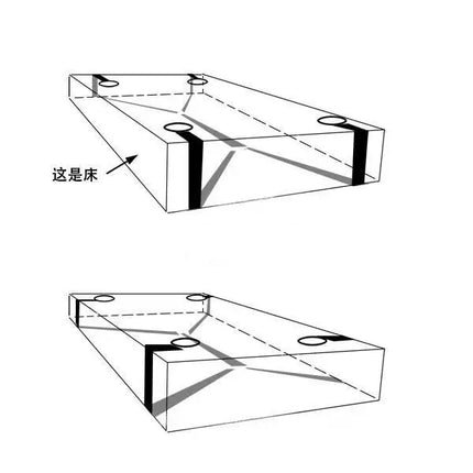 Bedroom Bondage Boutique Adjustable Belt Under Mattress Sex Toys for Couples SM Bed Fetish Restraint,Wrists 4 Ankle Cuffs