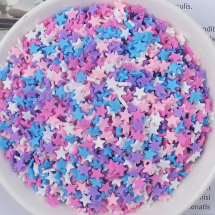 FLA 100g Slime Clay Fake Candy Sweets Sugar Sprinkle Decorations for Fake Cake Dessert Food Particles Decoration Toys