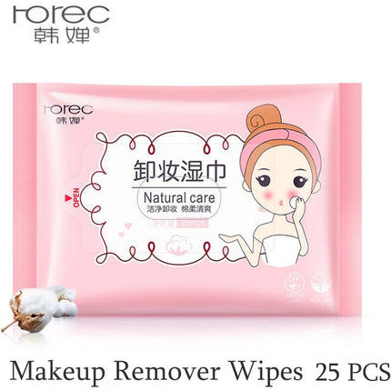 Makeup Remover Cotton Wipe Face Deep Cleansing Eyes Moisturizing  Pads Make Up Tools 25PCS Skin Care Easy To Carry