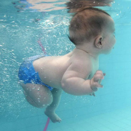 Baby Swim Nappy Diaper Cover Swimwear Cloth Nappies Swimming Trunks Pool Pants Infant Toddler Kids Boys Girls Solid Panties