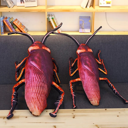 Cockroach Plush Baby Toys Creative Simulation 3D Insect Pillow Cushion Funny Toys Weird Birthday Gift for children