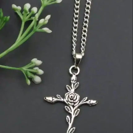 New Fashion Vintage 12 Mixed Ankh Cross Charms Pendants Necklace Spiritual protection For Women Men Jewelry Fast shipping