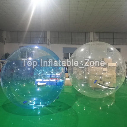 Door To Door 1.0 m PVC inflatable 2M Transparent Water Walking Ball,Inflatable Human Hamster Ball For Sale