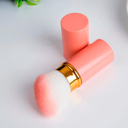 1pcs Professional Makeup Brushes Retractable Blusher Powder Foundation Face Eyes Concealer Kabuki Brush Cosmetic Tools