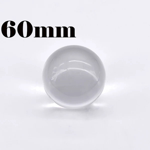 60/70/80/90/100mm Crystal Ultra Clear Acrylic Ball Manipulation Contact Juggling Magic Tricks Illusion juegos de magia kids