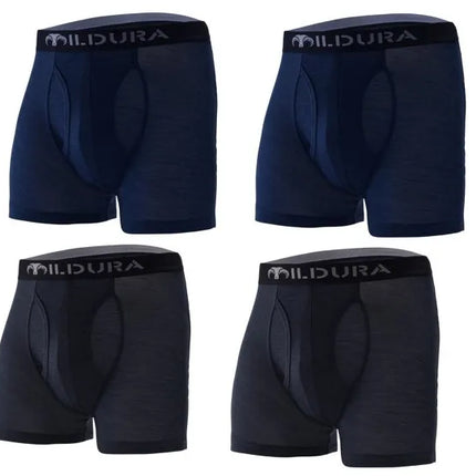100% Merino Wool Boxer Briefs Men Merino Underwear Base Layer Merino Boxer Brief Underpants Soft Moisture Breathable Asian Size