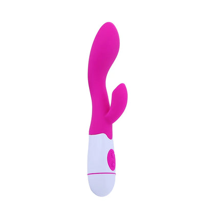 Utinta Leptura Silicone G Spot Vibrator Dual Rabbit Vibration AV Massager Clitoris Stimulator Dildo Sex Toys for Women