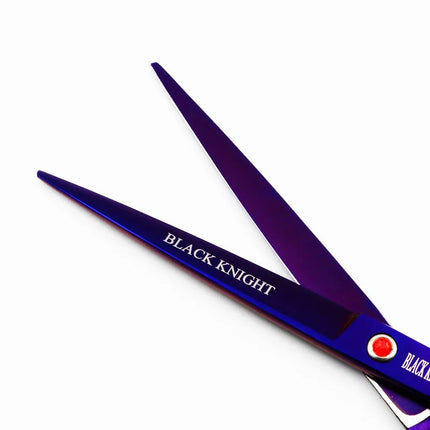 BLACK KNIGHT Professional Hairdressing scissors 7 inch Cutting Barber shears pet scissors purple style