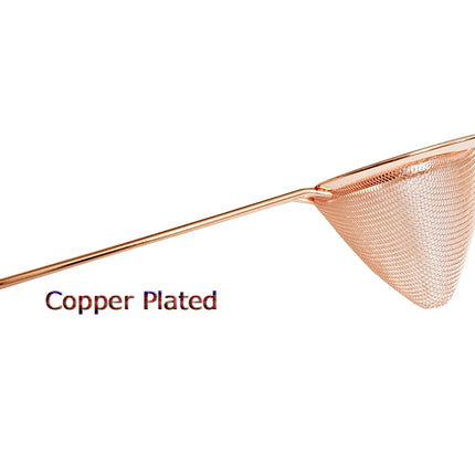 Cocktail Bar Strainer Fine Mesh Stainless Steel Conical Strainer Premium Mesh Cocktail Cone Strainer