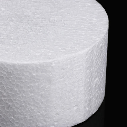 Cake Foam Mould Polystyrene Flower Decor Cake Dummy Practice Sugarcraft Lightweight Party DIY Decorations 4/6/8 Inch