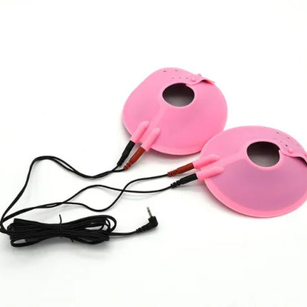 Electric Shock Penis Plug Rings Pulse Anal Plug Glove Stimulation Breast Pads Massage Nipple Clamp Cock Cage Sex Toys For Couple