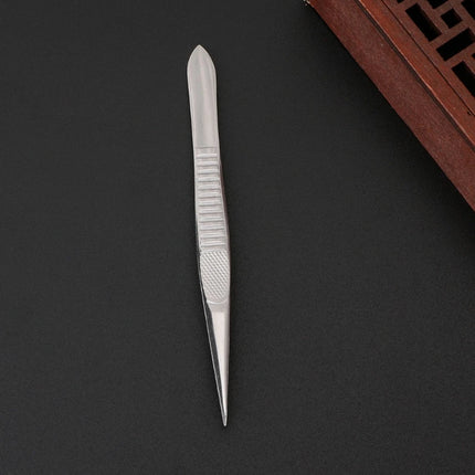 1pc Professional Stainless Steel Straight Fine Point Tweezers For Eyelash Extension Eyebrow Tweezer Make Up Accessories