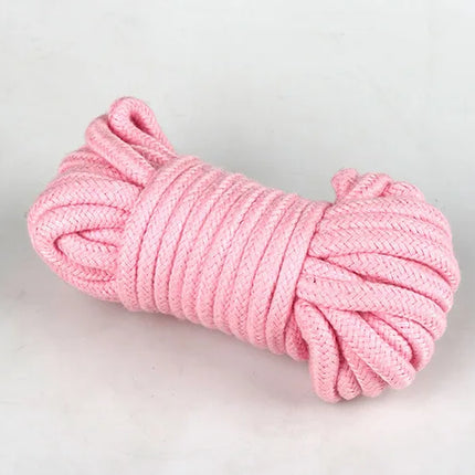 5M&10M Adult Games Sex Toys Rope Provocative Alternative Supplies of Cotton Tied Rope Bondage Comfortable rope not hurt the body