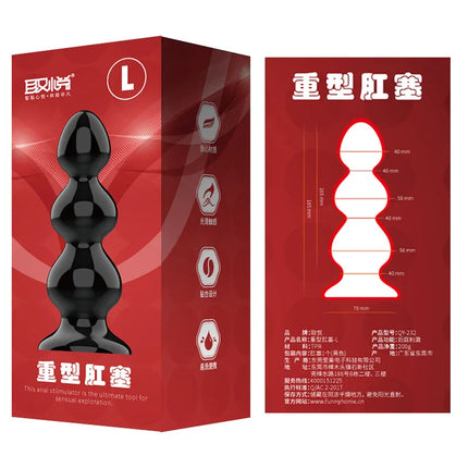 6 Size Soft Silicone Huge Anal Beads Dilatador Anal Plug Big Butt Plug Prostata Massager Erotic Toys Gay Sex Toys for Men Woman