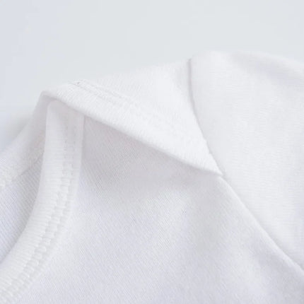 Solid White Baby Clothes Long Sleeve Cotton Baby Girls Boys Bodysuit Newborn body bebe 0-24 months Infant Jumpsuit