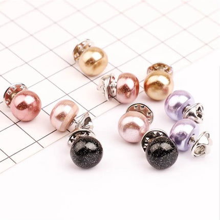 10 Pcs Brooch Set Colourful Lapel Pin Shirt Sweater Brooches Pin Clothing Accessories Jewelry Brooches for Women