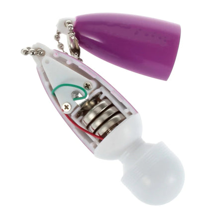 3pcs Mini Magic Wand Face Massage clitoris GSpot tiny AV Vibrator Secret Solo masturbation Keychain pocket Sex Toys For women