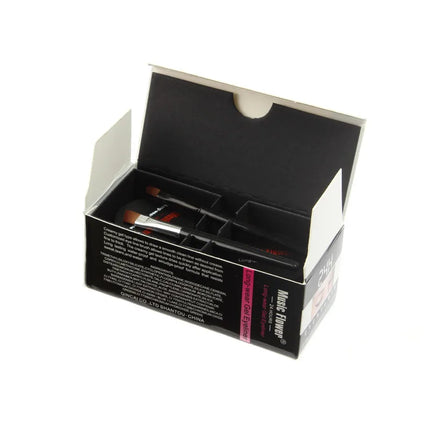 Music Flower 2pcs/Kit Eyeliner Gel Cream Natural Brown Makeup Eye Liner With Brush Easy to Draw Arrows Waterproof Eye Cosmetics