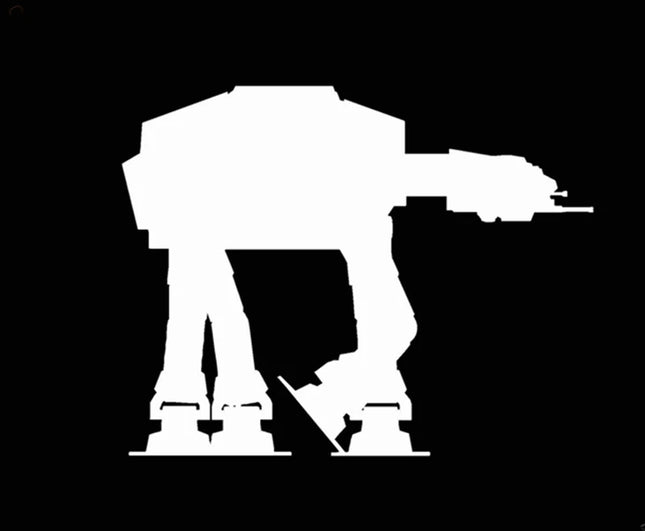 2Pcs/Set Variety of Sci-Fi Characters Vinyl Wall Stickers Imperial Rebel Alliance Logo Decal For Laptop/Phone/Car Decoration
