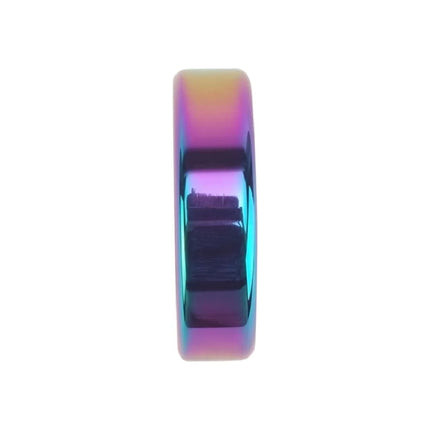 Dia 38 41 44 47 50 55mm slave metal rainbow penis lock cock ring erection male ball dondage sex toys for men