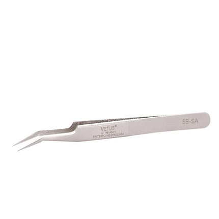 VETUS 6A-SA Eyelash Tweezers Stainless Steel Anti-static 3D/6D Volume Eyelash Extension Best Quality Fan Tweezer