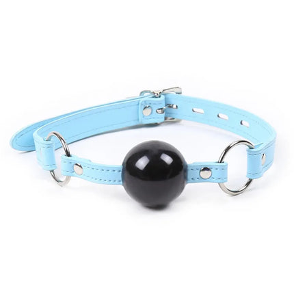 Bondage Boutique Silicone Ball Gag Adult Fetish mute Sex games toys Lock Pin harness Bondage Boutique restraint for women