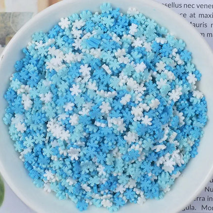 FLA 100g Slime Clay Fake Candy Sweets Sugar Sprinkle Decorations for Fake Cake Dessert Food Particles Decoration Toys