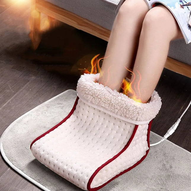 110V 220V Electric Massager Electric Warm Heated Foot Warmer Washable Heat Warmer Thermal Foot Warmer 5 Modes Heat Setting